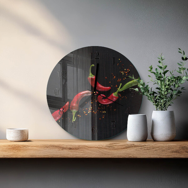 Reloj de pared redondo Chiles