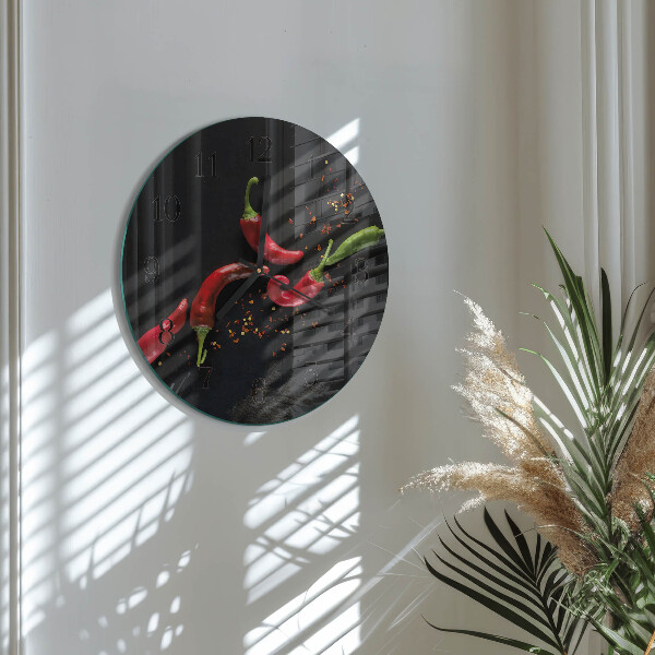 Reloj de pared redondo Chiles