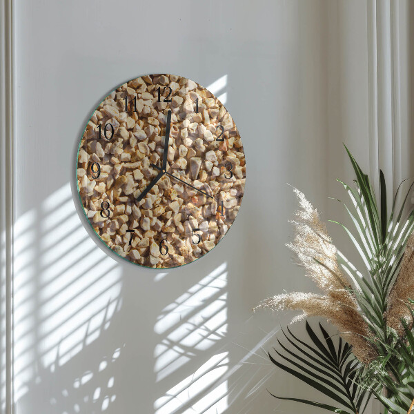 Reloj de pared redondo Grava