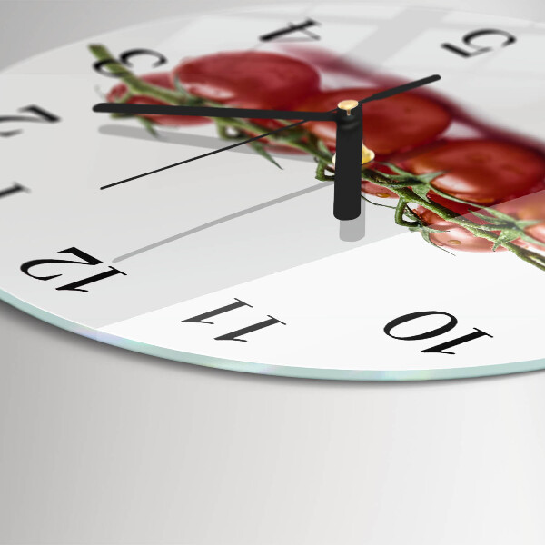 Reloj de pared redondo Tomates