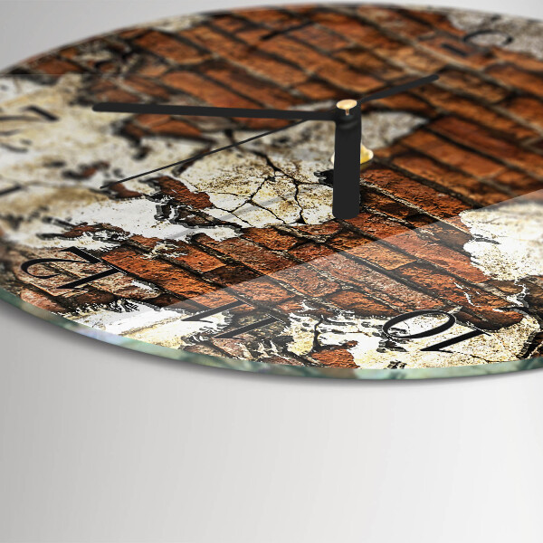 Reloj de pared redondo Continentes