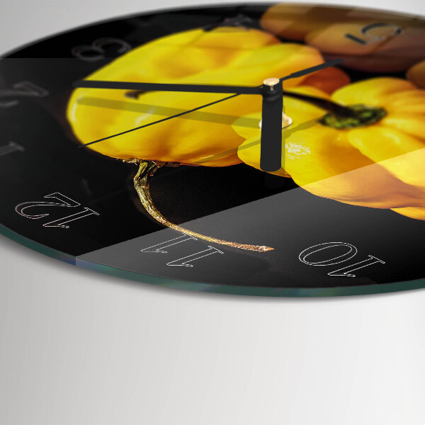 Reloj de pared redondo Pimienta