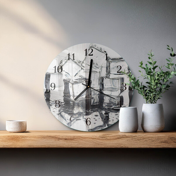 Reloj de pared redondo Hielo
