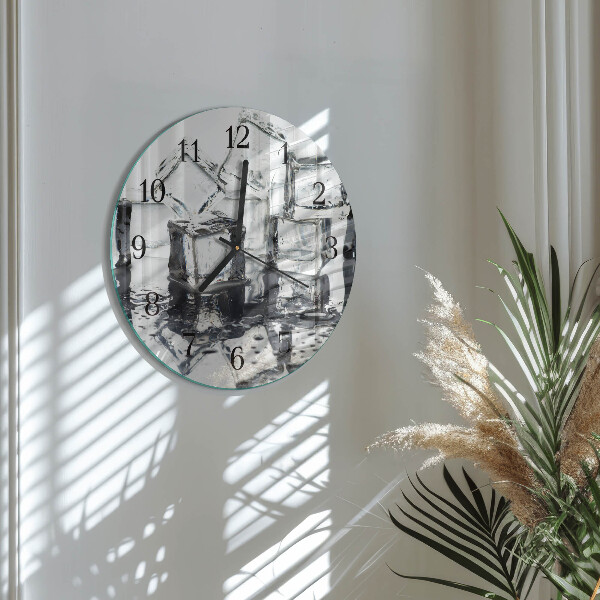 Reloj de pared redondo Hielo