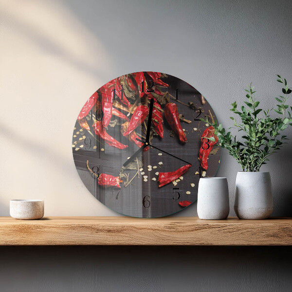 Reloj de pared redondo Chiles