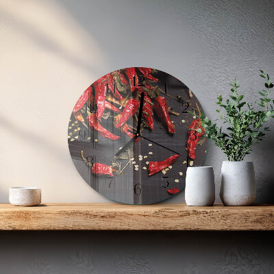Reloj de pared redondo Chiles