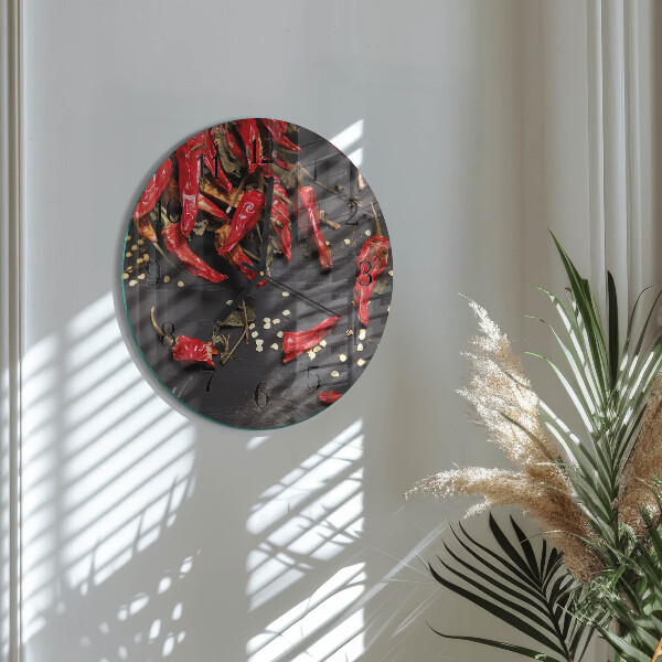 Reloj de pared redondo Chiles