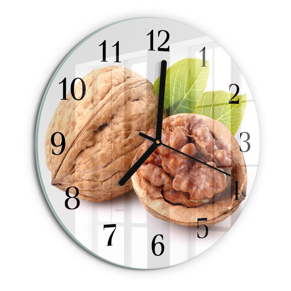 Reloj de pared redondo Tuerca