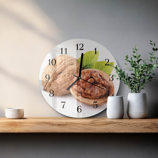 Reloj de pared redondo Tuerca