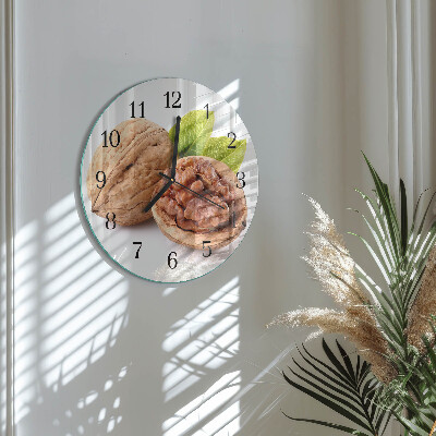 Reloj de pared redondo Tuerca