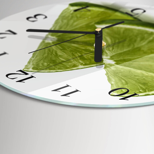 Reloj de pared redondo Carbonato de calcio