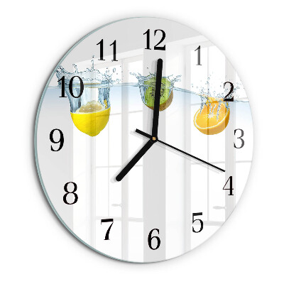 Reloj de pared redondo Kiwi