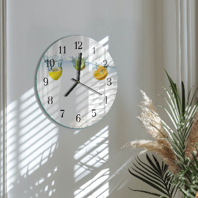 Reloj de pared redondo Kiwi