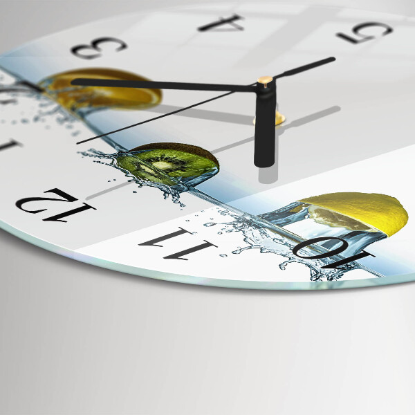 Reloj de pared redondo Kiwi