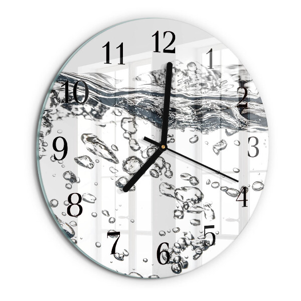 Reloj de pared redondo Agua