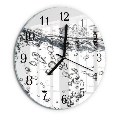 Reloj de pared redondo Agua