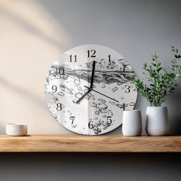 Reloj de pared redondo Agua
