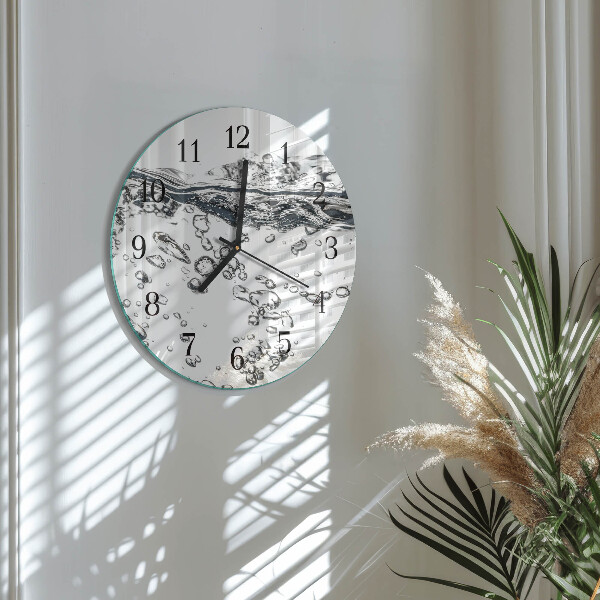Reloj de pared redondo Agua