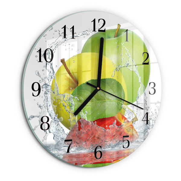 Reloj de pared redondo Manzana