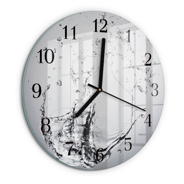 Reloj de pared redondo Agua