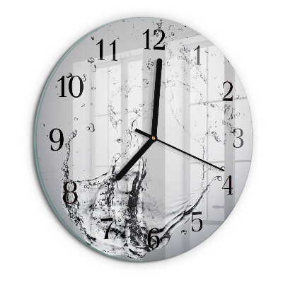 Reloj de pared redondo Agua