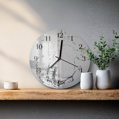 Reloj de pared redondo Agua