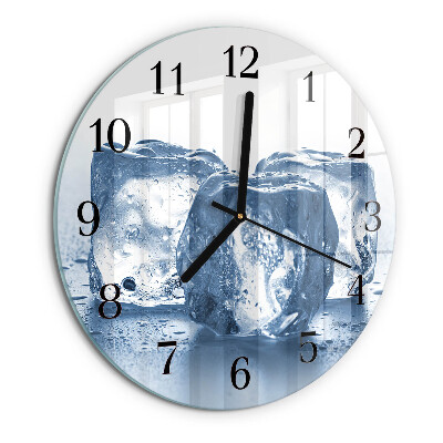 Reloj de pared redondo Hielo