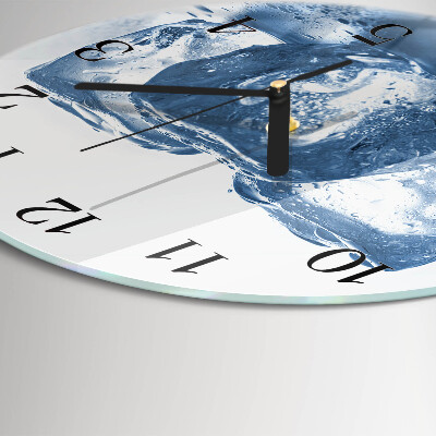 Reloj de pared redondo Hielo