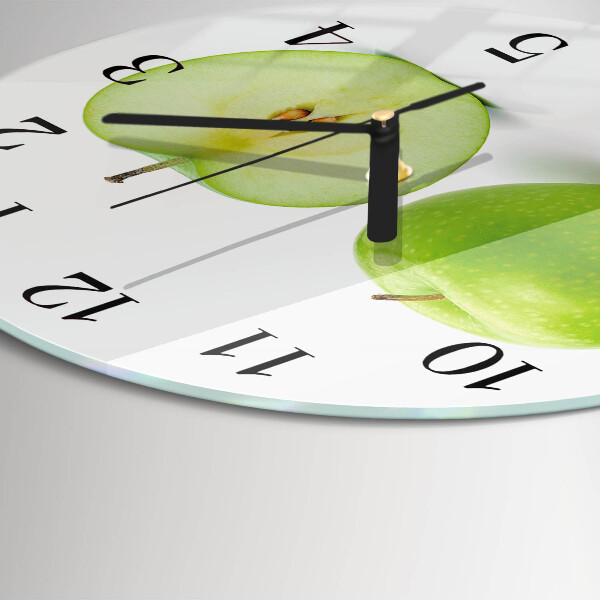 Reloj de pared redondo Manzana
