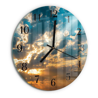 Reloj de pared redondo Cielo