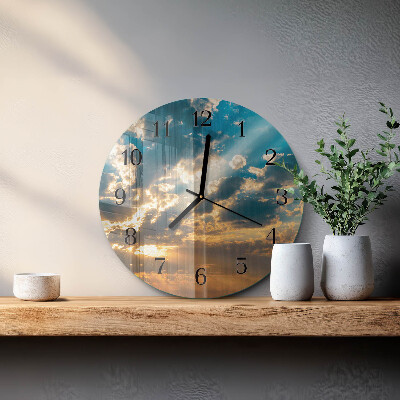 Reloj de pared redondo Cielo