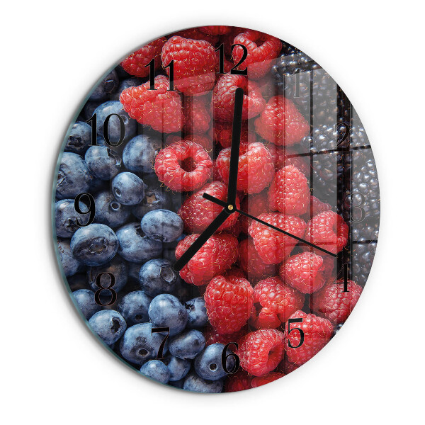 Reloj de pared redondo bayas