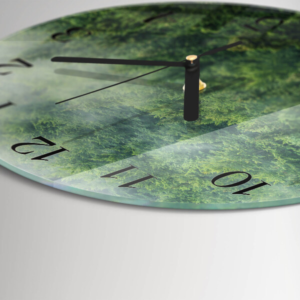 Reloj de pared redondo Bosque brumoso