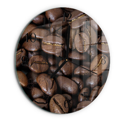 Reloj de pared redondo Café