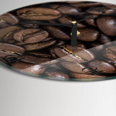 Reloj de pared redondo Café