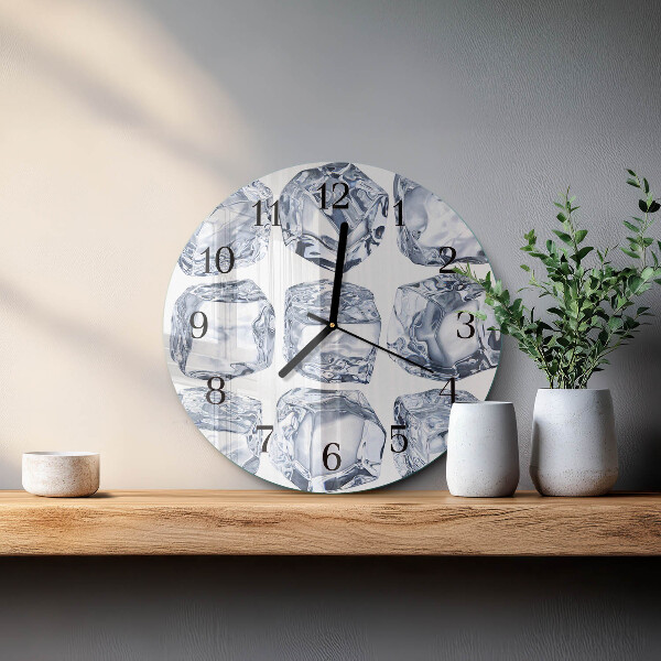Reloj de pared redondo Hielo