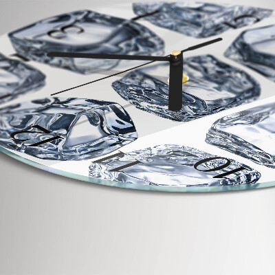 Reloj de pared redondo Hielo