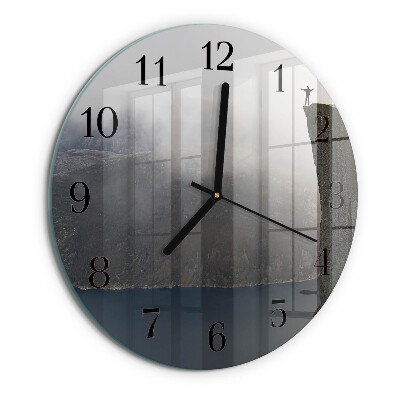 Reloj de pared redondo Abismo