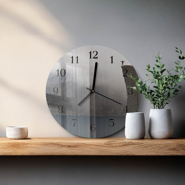 Reloj de pared redondo Abismo