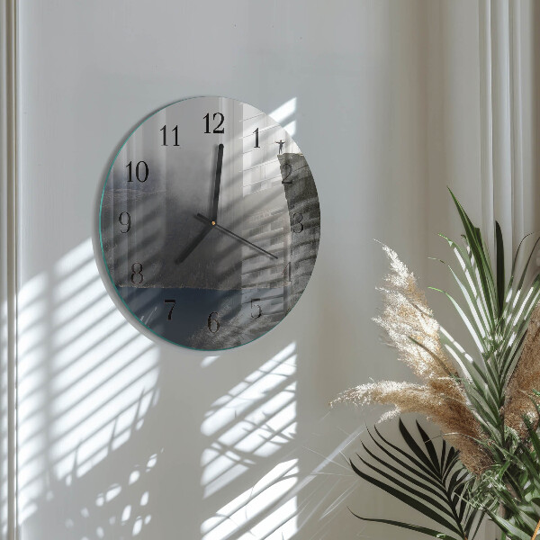 Reloj de pared redondo Abismo