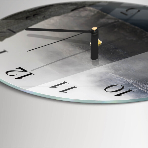 Reloj de pared redondo Abismo