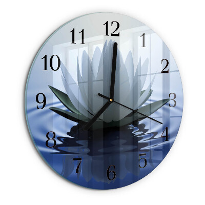 Reloj de pared redondo Nenúfar