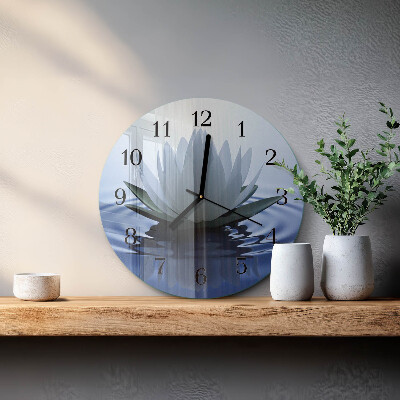 Reloj de pared redondo Nenúfar