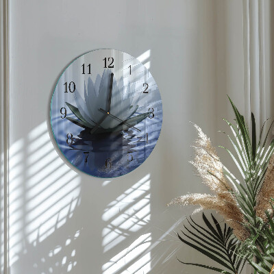 Reloj de pared redondo Nenúfar