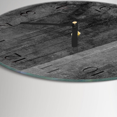 Reloj de pared redondo Madera