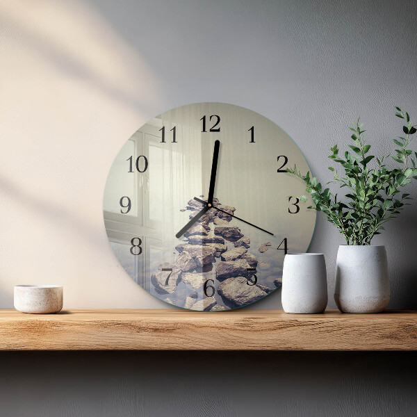 Reloj de pared redondo Orilla del río