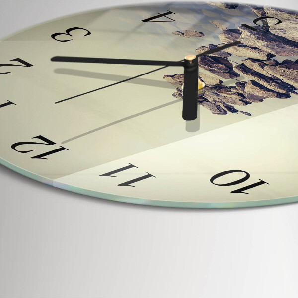 Reloj de pared redondo Orilla del río