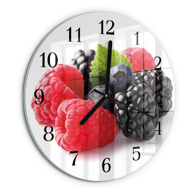 Reloj de pared redondo bayas