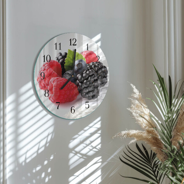 Reloj de pared redondo bayas