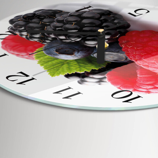 Reloj de pared redondo bayas